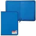 Папка на молнии пластиковая BRAUBERG "Стандарт", стандартная фактура, А4, 325х230 мм, матовая, синяя, 224057 224057