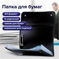 Папка для конференций BRAUBERG, А4, 6 отделений, черная, Россия, 226015 226015