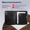 Папка на молнии пластиковая BRAUBERG, А4, 350х282х33 мм, 2 отделения, 4 кармана, бизнес-класс, черная, 225166 225166 - фото 213669 Папка на молнии пластиковая BRAUBERG, А4, 350х282х33 мм, 2 отделения, 4 кармана, бизнес-класс, черная, 225166 225166 - фото 213669