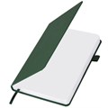 Ежедневник датированный 2025, А5, 138x213 мм, BRAUBERG "Control", под кожу, держатель для ручки, зеленый, 115847 115847
