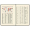 Ежедневник датированный 2025, А5, 143x218 мм, BRAUBERG "Journal", под кожу, застежка, органайзер, коричневый, 115883 115883