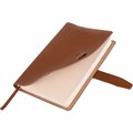 Ежедневник датированный 2025, А5, 143x218 мм, BRAUBERG "Journal", под кожу, застежка, органайзер, коричневый, 115883 115883