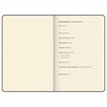 Ежедневник датированный 2025, А5, 143x218 мм, BRAUBERG "Journal", под кожу, застежка, органайзер, серый, 115881 115881