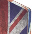 Ежедневник недатированный А5 (138х213 мм), BRAUBERG VISTA, под кожу, гибкий, 136 л., "Great Britain", 112007 112007