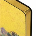 Ежедневник недатированный А5 (138х213 мм), BRAUBERG VISTA, под кожу, гибкий, 136 л., "Van Gogh", 111987 111987