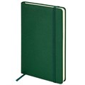 Ежедневник недатированный А5 138х213мм BRAUBERG Base, под кожу, 160л, темно-зеленый, 116257 116257