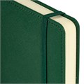 Ежедневник недатированный А5 138х213мм BRAUBERG Base, под кожу, 160л, темно-зеленый, 116257 116257