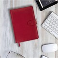 Ежедневник недатированный А5 148х218 мм GALANT "Ritter", под кожу, 160 л., красный, 114465 114465