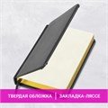 Ежедневник недатированный МАЛЫЙ ФОРМАТ А6, 100х150 мм, BRAUBERG "Iguana", кожзам, 160 л., черный, 125104 125104