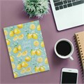 Ежедневник недатированный А5 (145х215 мм), ламинированная обложка, 128 л., STAFF, "Lemon Stories", 113529 113529