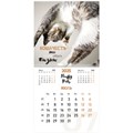 Календарь настенный перекидной на 2025 г., BRAUBERG, 12 листов, 29х29 см, "Смешные котики", 116165 116165