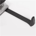 Дырокол BRAUBERG "G-Line", до 40 листов, черный, 224341 224341