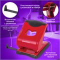 Дырокол BRAUBERG "JET PRO", до 40 листов, красно-черный, 228603 228603
