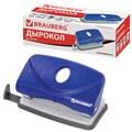 Дырокол BRAUBERG "Original", до 10 листов, синий, 227785 227785