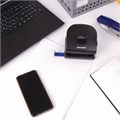 Дырокол металлический BRAUBERG "Extra", до 30 листов, черный, 229092 229092