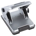 Дырокол металлический BRAUBERG "Metallic", до 40 листов, серебристый, 224342 224342