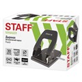 Дырокол металлический STAFF "Manager", до 30 листов, черный, 224650 224650