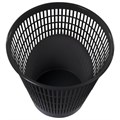 Корзина для бумаг, 11 л, сетчатая, черная, BRAUBERG, 230441 230441