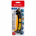 Нож универсальный мощный, BRAUBERG METALLIC PRO, автофиксатор, функция автовозврата, 238737 238737