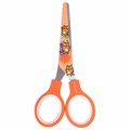 Ножницы 130 мм оранжевые, с цветной печатью "Котики", закругленные, BRAUBERG KIDS, 238351 238351