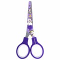 Ножницы 130 мм сиреневые, с цветной печатью "Единороги", закругленные, BRAUBERG KIDS, 238350 238350
