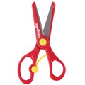 Ножницы ЮНЛАНДИЯ "КОМФОРТ", 140 мм, с усилителем, пластиковые накладки, европодвес, 236981 236981