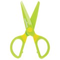 Ножницы ЮНЛАНДИЯ "МУЛЬТЯШКИ", 125 мм, с безопасными пластиковыми лезвиями, зеленые, 236983 236983