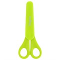 Ножницы ЮНЛАНДИЯ, 135 мм, с линейкой и футляром для лезвий, салатовые, блистер, 237109 237109