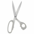 Ножницы портновские 230 мм, КЛАССИЧЕСКИЕ, серые, пластиковые ручки, ОСТРОВ СОКРОВИЩ, 665602 665602