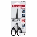 Ножницы BRAUBERG "Classic", 160 мм, черные, классической формы, 2-х сторонняя заточка, 230933 230933