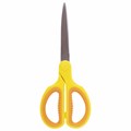 Ножницы BRAUBERG "Original", 155 мм, оранжево-желтые, ребристые резиновые вставки, 236450 236450