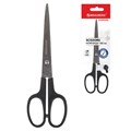 Ножницы BRAUBERG "Standard" 180 мм, черные, классической формы, 2-х сторонняя заточка, 237096 237096