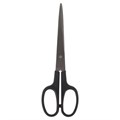 Ножницы BRAUBERG "Standard" 180 мм, черные, классической формы, 2-х сторонняя заточка, 237096 237096