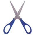 Ножницы BRAUBERG для левши "Left hand", 170 мм, синие, 2-х сторонняя заточка, 236785 236785