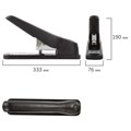 Степлер МОЩНЫЙ №24/6-23/13 BRAUBERG "Heavy duty MX", до 80 листов, черный, 222563 222563