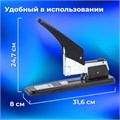 Степлер МОЩНЫЙ №24/6-23/24 металлический BRAUBERG "Heavy duty", до 200 листов, черный, 227660 227660
