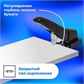 Степлер МОЩНЫЙ до 140 листов BRAUBERG "Heavy Duty Extra", скобы № 24/6-23/17, 270553 270553