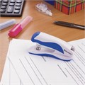 Степлер №10 BRAUBERG "JET PRO", до 12 листов, эргономичный, бело-синий, 228582 228582
