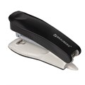 Степлер №10 BRAUBERG "METROPOLIS", до 20 листов, с антистеплером, черный, 228750 228750