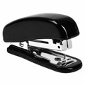 Степлер №10 МИНИ BRAUBERG "Classic", до 12 листов, с антистеплером, черный, 222544 222544