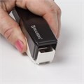 Степлер №24/6, 26/6 BRAUBERG "ADVANCED", до 20 листов, с антистеплером, черный, 228748 228748