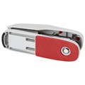 Степлер №24/6, 26/6 BRAUBERG "Extra", до 30 листов, серо-красный, 229088 229088