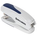 Степлер №24/6, 26/6 BRAUBERG "Extra", до 30 листов, серо-синий, 229087 229087