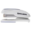 Степлер №24/6, 26/6 BRAUBERG "Extra", до 30 листов, серо-синий, 229087 229087