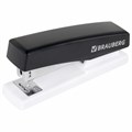 Степлер №24/6, 26/6 BRAUBERG "STYLE MAX", до 30 листов, черный, 272749 272749 - фото 226054