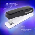 Степлер №24/6, 26/6 BRAUBERG "STYLE MAX", до 30 листов, черный, 272749 272749