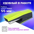 Степлер №24/6, 26/6 BRAUBERG "SUPER", до 30 листов, зелено-черный, 272741 272741 - фото 226091 Степлер №24/6, 26/6 BRAUBERG "SUPER", до 30 листов, зелено-черный, 272741 272741 - фото 226091