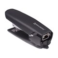 Степлер №24/6, 26/6 BRAUBERG "ULTRA", до 30 листов, с антистеплером, черный, 228756 228756
