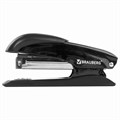 Степлер №24/6, 26/6 металлический BRAUBERG "Office-Expert", до 25 листов, черный, 228593 228593