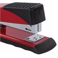 Степлер №24/6, 26/6 металлический BRAUBERG "Office", до 30 листов, красный, 228613 228613